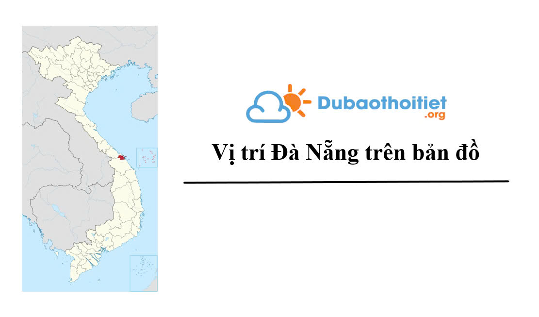 Vị trí Đà Nẵng trên bản đồ