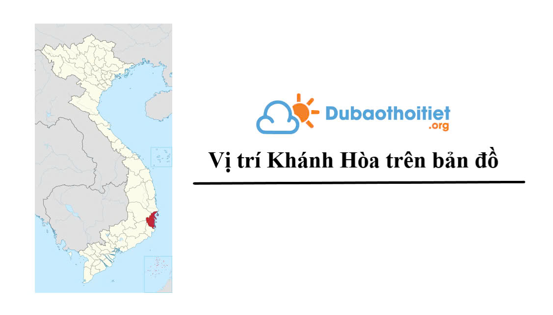 Vị trí Khánh Hòa trên bản đồ