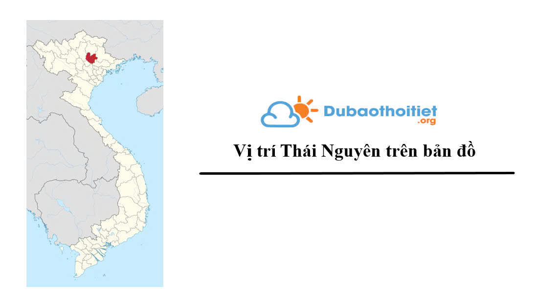 Vị trí Thái Nguyên trên bản đồ