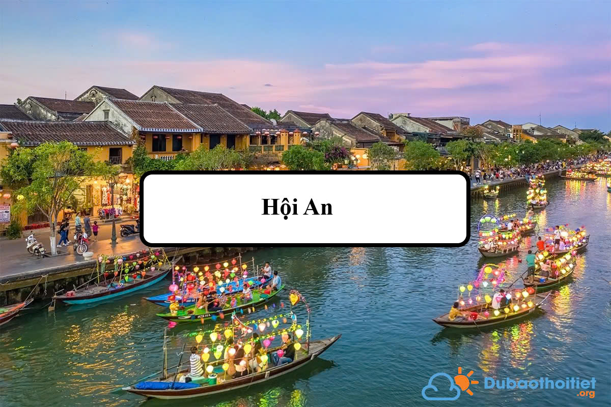 Đặc trưng khí hậu Hội An