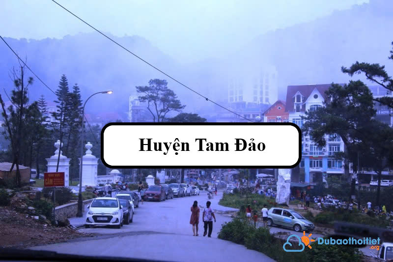Đặc trưng khí hậu huyện Tam Đảo