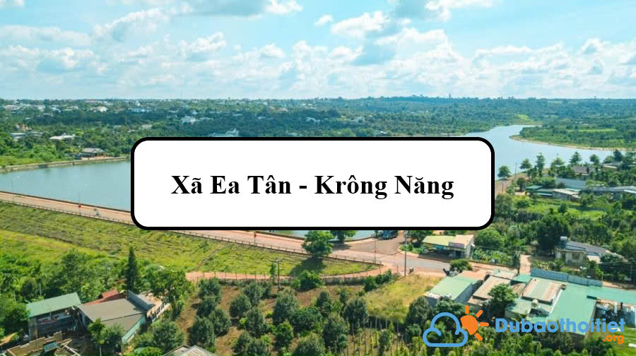 Khu vực xã Ea Tân - Krông Năng trên bản đồ