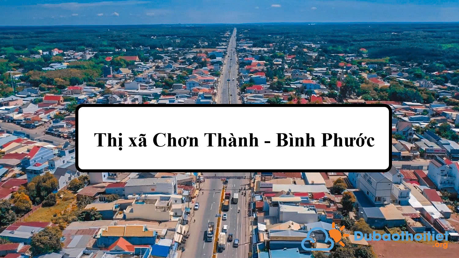 Đặc trưng khí hậu thị xã Chơn Thành - Bình Phước